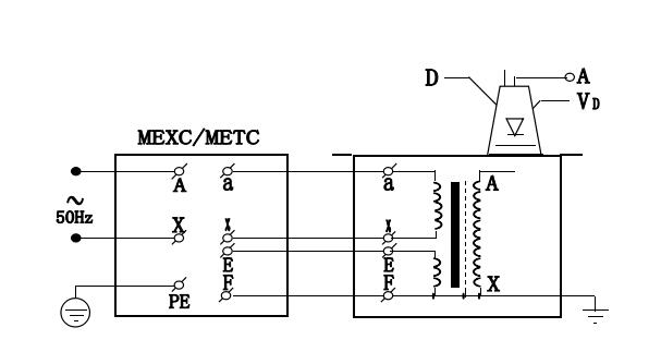 交直流試驗(yàn)變壓器原理圖